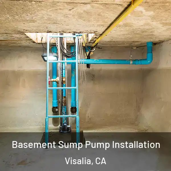  Basement Sump Pump Installation Visalia, CA