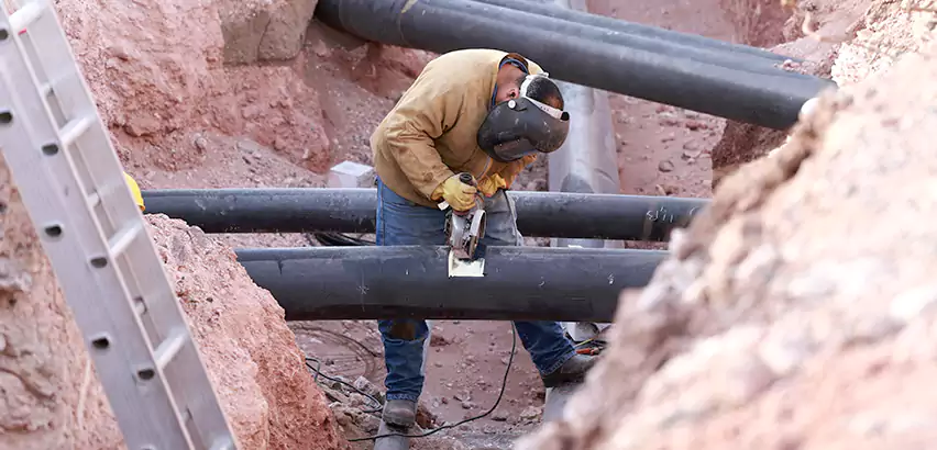 Cast Iron Sewer Pipe Replacement in Visalia