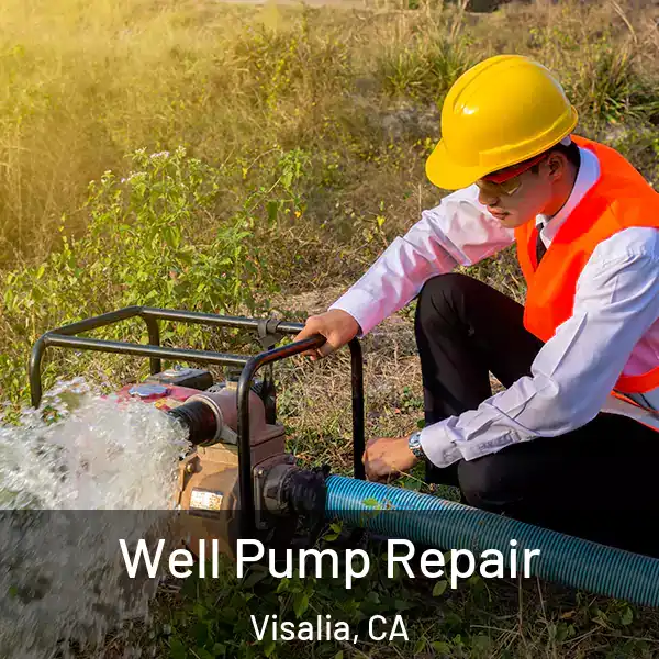  Well Pump Repair Visalia, CA